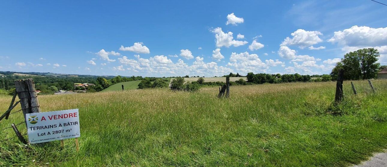 Terrain constructible Ribérac  (Dordogne 24)