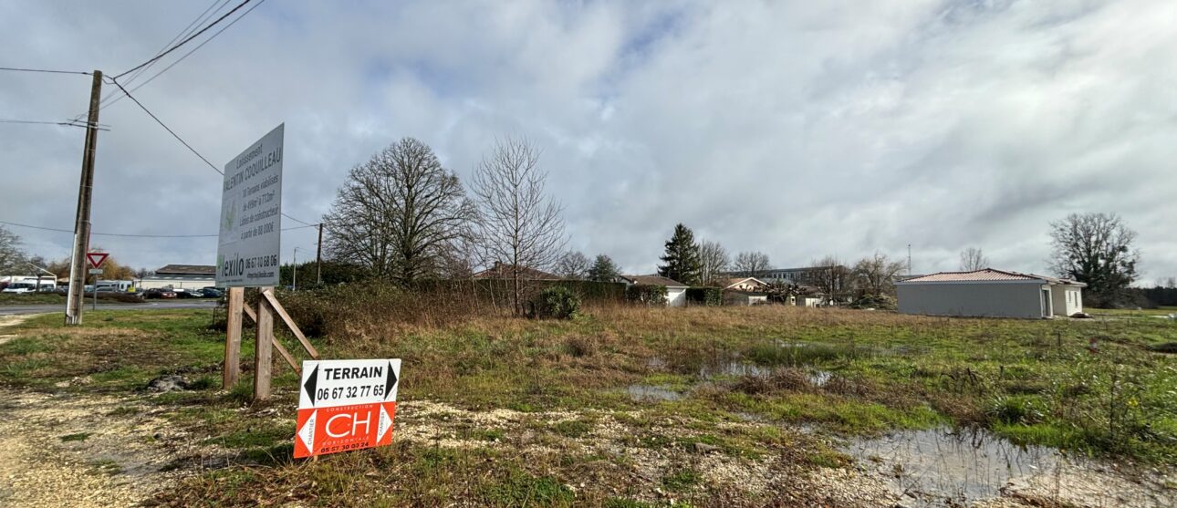 Terrain constructible Créon  (Gironde 33)